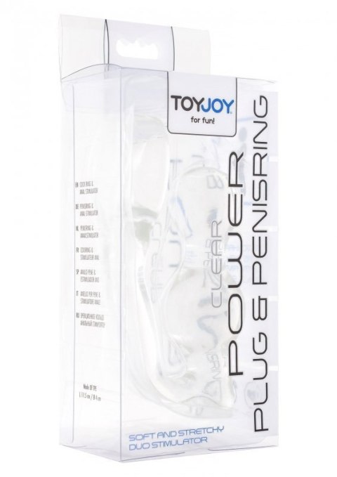 Power Plug & Penisring Transparent Power Plug & Penisring Transparent