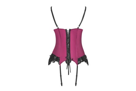 Agrafena bordowy gładki gorset LivCo Corsetti Fashion rozmiar - S/M BORDOWY Agrafena bordowy gładki gorset LivCo Corsetti Fashion rozmiar - S/M BORDOWY