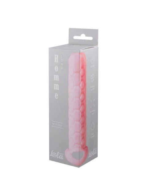 Penis sleeve Homme Long Pink for 11-15cm Penis sleeve Homme Long Pink for 11-15cm