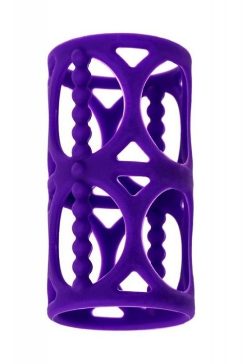 A-TOYS, Penis Sleeve, Silicone, Purple, 7.5 cm A-TOYS, Penis Sleeve, Silicone, Purple, 7.5 cm