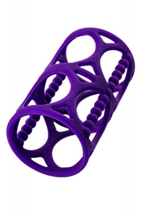 A-TOYS, Penis Sleeve, Silicone, Purple, 7.5 cm A-TOYS, Penis Sleeve, Silicone, Purple, 7.5 cm
