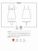 Bielizna-865-CHE-1 koszulka i stringi S/M