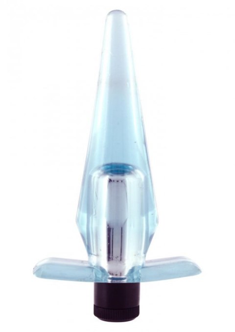 Compact Vibrating Buttplug Transparent Compact Vibrating Buttplug Transparent