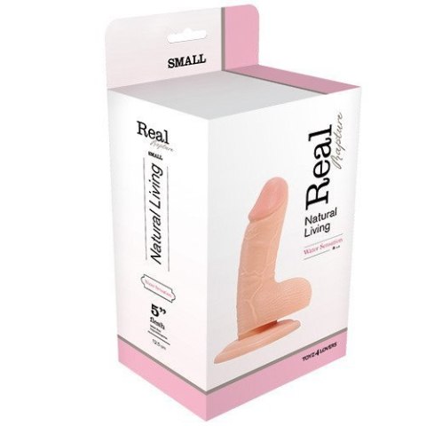 Dildo-REALISTIC DILDO REAL RAPTURE FLESH 5" Dildo-REALISTIC DILDO REAL RAPTURE FLESH 5"