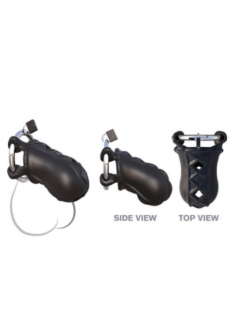 Extreme Silicone Cock Blocker Black Extreme Silicone Cock Blocker Black