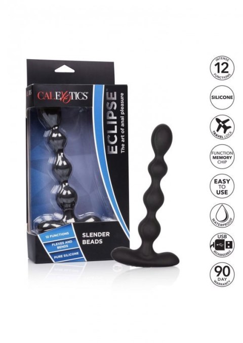 Eclipse Slender Beads Black Eclipse Slender Beads Black