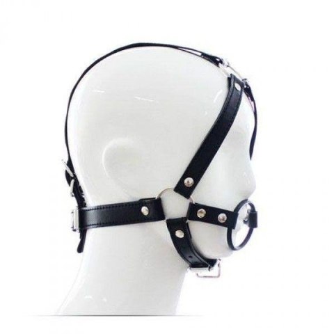 Knebel-Imbracatura per testa con anello Head Harness+Ring Gag Knebel-Imbracatura per testa con anello Head Harness+Ring Gag
