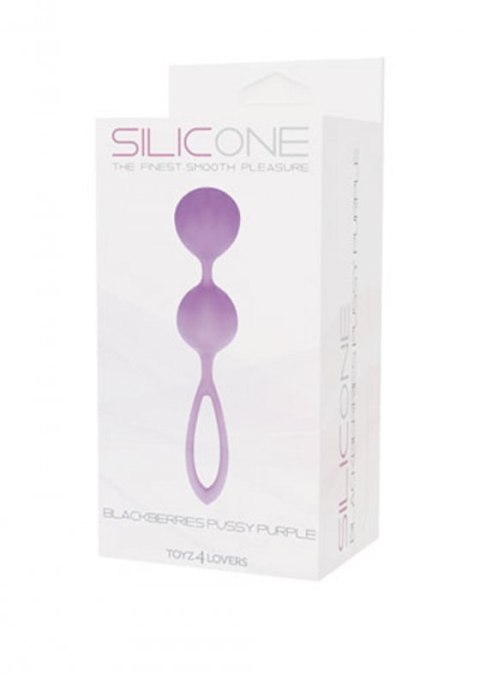 Kulki-PALLINE BLACKBERRIES PUSSY SILICONE PURPLE Kulki-PALLINE BLACKBERRIES PUSSY SILICONE PURPLE