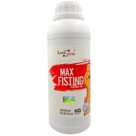 MAX FISTING GEL 1000ml ŻEL DO MAXYMALNEGO FISTINGU MAX FISTING GEL 1000ml ŻEL DO MAXYMALNEGO FISTINGU