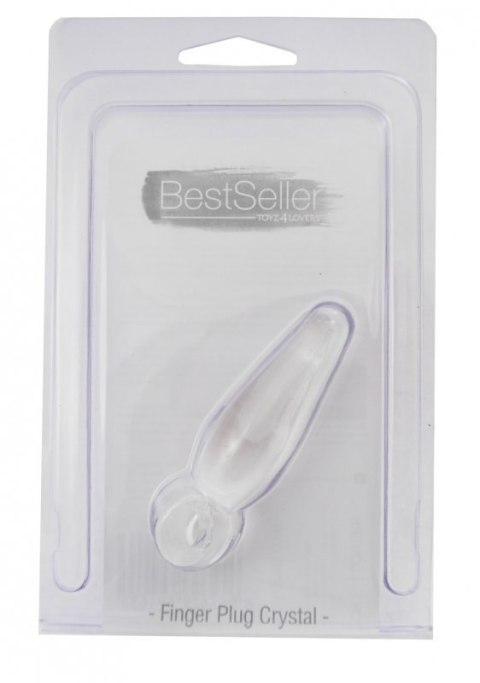 Plug-JAMMY JELLY ANAL FINGER PLUG CRYSTALL Plug-JAMMY JELLY ANAL FINGER PLUG CRYSTALL