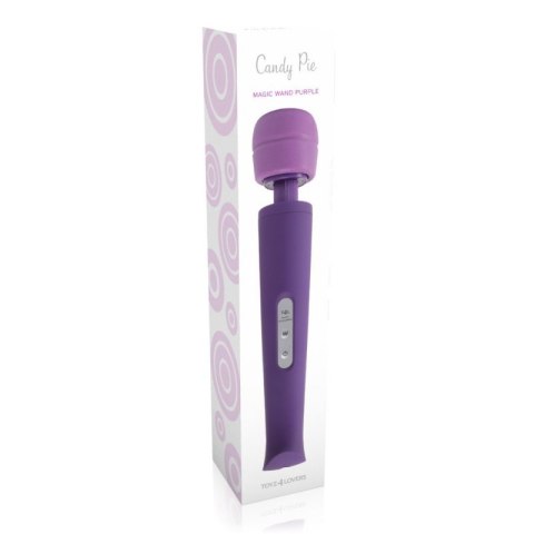 Stymulator-MASSAGGIATORE CANDY PIE WAND PURPLE Stymulator-MASSAGGIATORE CANDY PIE WAND PURPLE