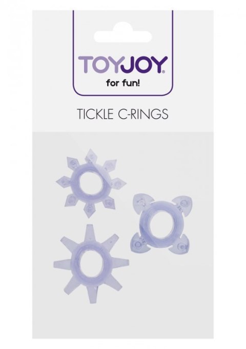 Tickle C-Rings Purple Tickle C-Rings Purple