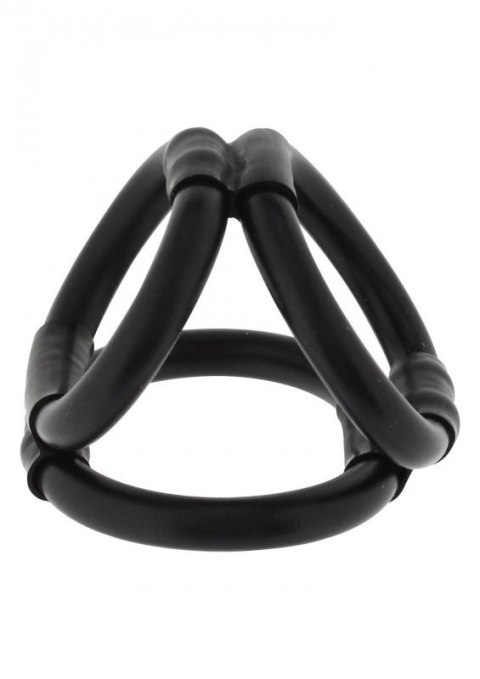 Tri Ring Cock Cage Black Tri Ring Cock Cage Black