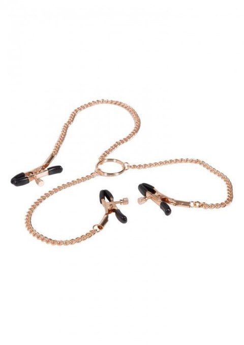Triple Intimate Clamps Gold Boss of toys Triple Intimate Clamps Gold Boss of toys