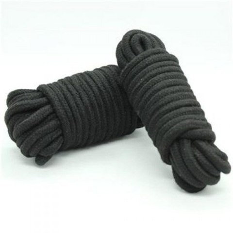 Wiązania-COTTON ROPE 10MBLACK Wiązania-COTTON ROPE 10MBLACK