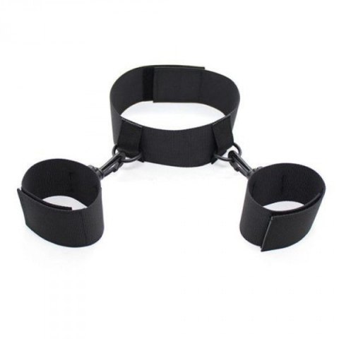 Wiązania-Costrittivo Easy Cuffs Collar Arms Restraint black Wiązania-Costrittivo Easy Cuffs Collar Arms Restraint black