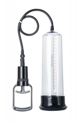 A-TOYS, Penis Pump, PVC, Transparent, 27.5 cm, 3 cock rings included