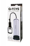 A-TOYS, Penis Pump, PVC, Transparent, 27.5 cm, 3 cock rings included