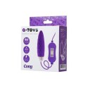 A-TOYS, Vibro egg &#039;Cony&#039;, with control panel, silicone, violet