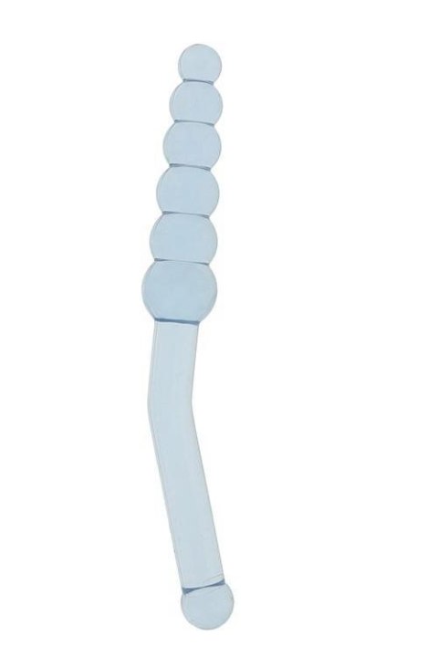 ANAL ANGLER CLEAR BLUE ANAL ANGLER CLEAR BLUE