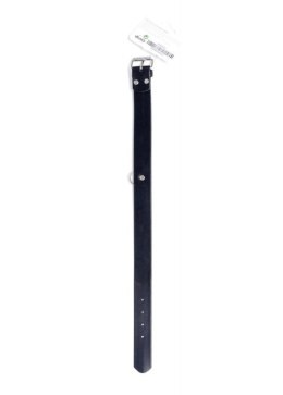 Fetish B - Series Collar with crystals 3 cm silver