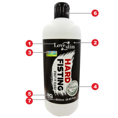 HARD FISTING 500ml GĘSTY PROFESJONALNY ŻEL DO FISTINGU HARD FISTING 500ml GĘSTY PROFESJONALNY ŻEL DO FISTINGU