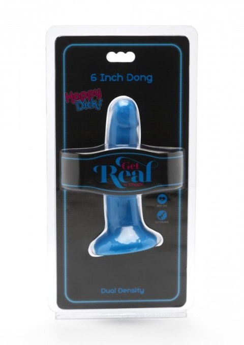 Happy Dicks Dong 6 inch Blue Happy Dicks Dong 6 inch Blue