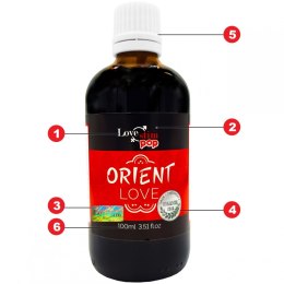 KROPLE PODNIECAJĄCE ORIENT LOVE 100ml HISZPAŃSKA MUCHA