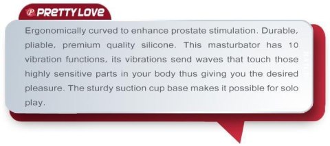 PRETTY LOVE- ANAL plug 10-function PRETTY LOVE- ANAL plug 10-function