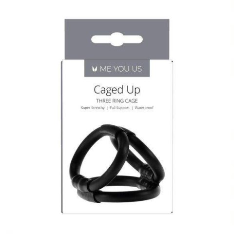 Pierścień- Me You Us Caged Up Cock Cage Black Pierścień- Me You Us Caged Up Cock Cage Black