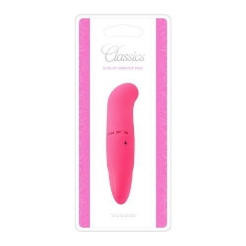 VIBRATORE PUNTO G CLASSICS PINK VIBRATORE PUNTO G CLASSICS PINK