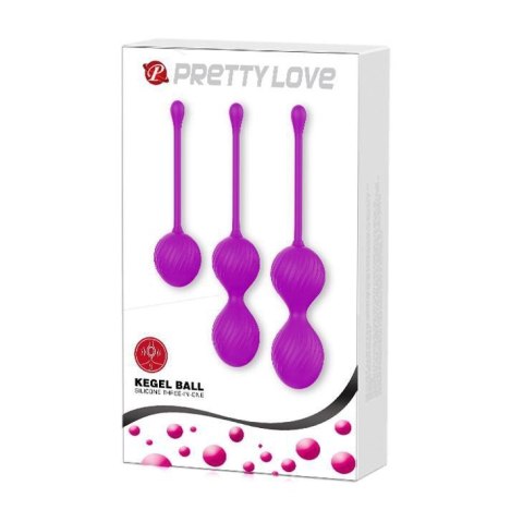PRETTY LOVE - KEGEL BALL PURPLE PRETTY LOVE - KEGEL BALL PURPLE
