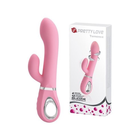 PRETTY LOVE - TERNENCE USB PINK 4 rot. 12 vibration PRETTY LOVE - TERNENCE USB PINK 4 rot. 12 vibration