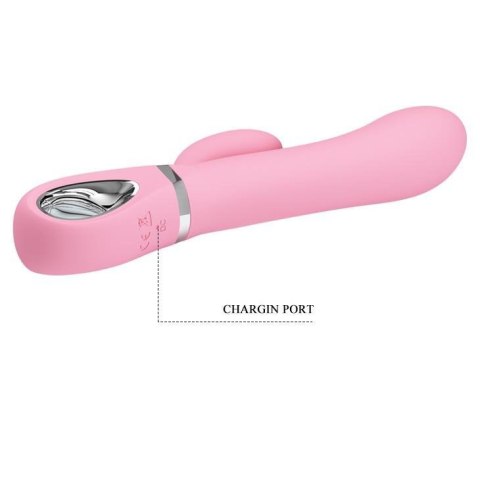 PRETTY LOVE - TERNENCE USB PINK 4 rot. 12 vibration PRETTY LOVE - TERNENCE USB PINK 4 rot. 12 vibration