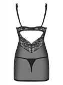 Bielizna- 867-CHE-1 koszulka i stringi L/XL