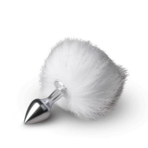 Bunny Tail Plug No. 1 - Silver/WhiteKorek analny Bunny Tail Plug No. 1 - Silver/WhiteKorek analny