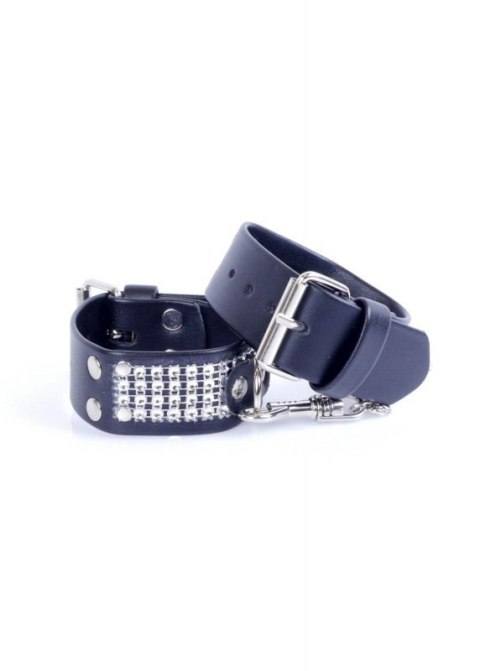 Fetish B - Series Handcuffs with cristals 3 cm Silver Fetish B - Series Handcuffs with cristals 3 cm Silver