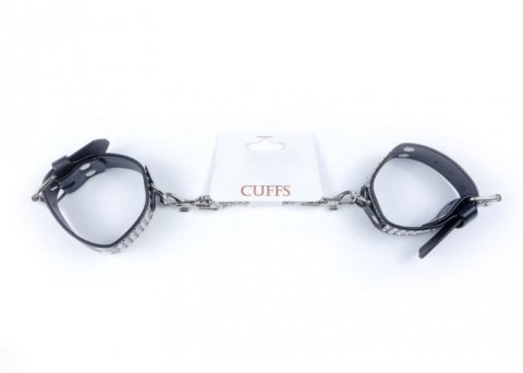 Fetish B - Series Handcuffs with cristals 3 cm Silver Fetish B - Series Handcuffs with cristals 3 cm Silver