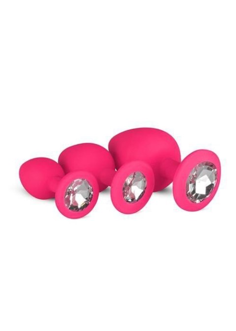 Plug-Diamond Plug Set-Pink Plug-Diamond Plug Set-Pink