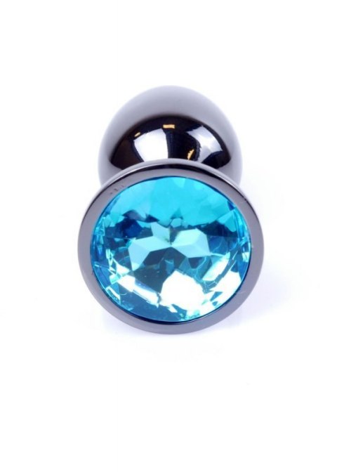 Plug-Jewellery Dark Silver PLUG- Light Blue Plug-Jewellery Dark Silver PLUG- Light Blue