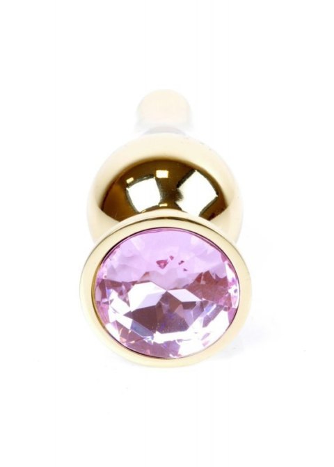 Plug-Jewellery Gold BUTT PLUG- Rose Plug-Jewellery Gold BUTT PLUG- Rose
