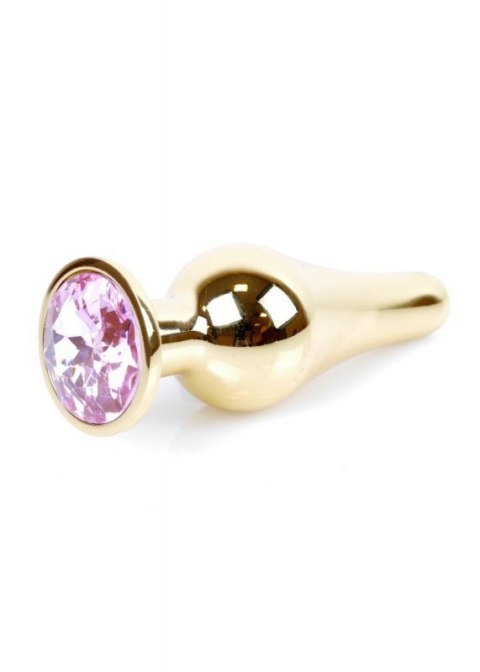 Plug-Jewellery Gold BUTT PLUG- Rose Plug-Jewellery Gold BUTT PLUG- Rose