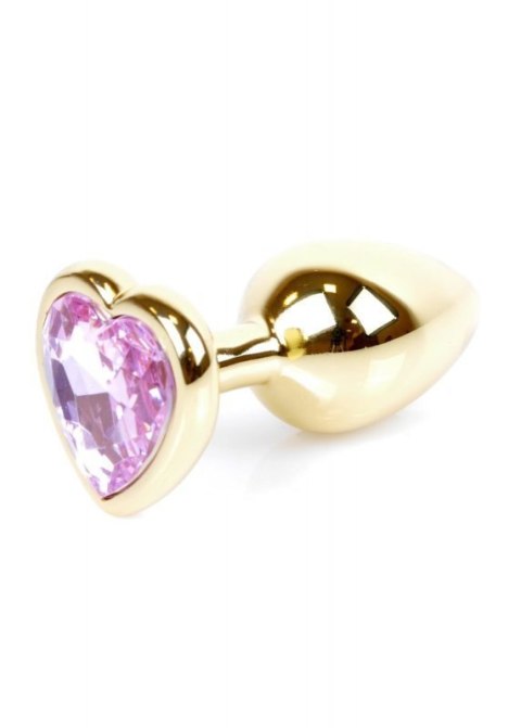 Plug-Jewellery Gold Heart PLUG- Rose Plug-Jewellery Gold Heart PLUG- Rose