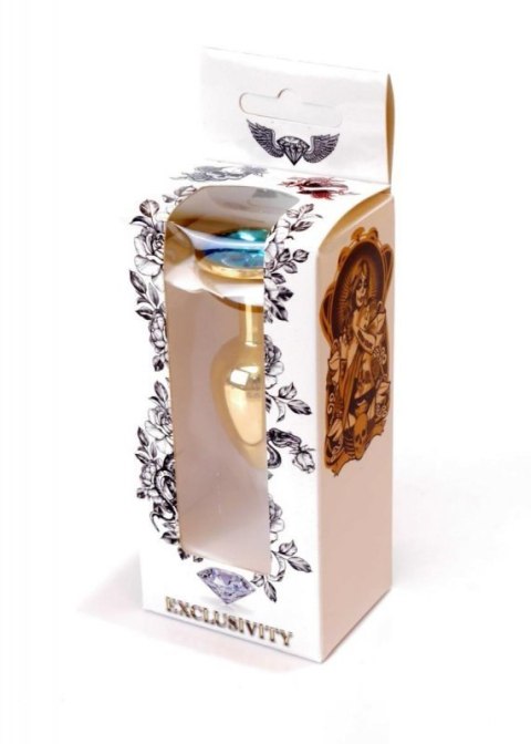 Plug-Jewellery Gold PLUG- Light Blue Plug-Jewellery Gold PLUG- Light Blue