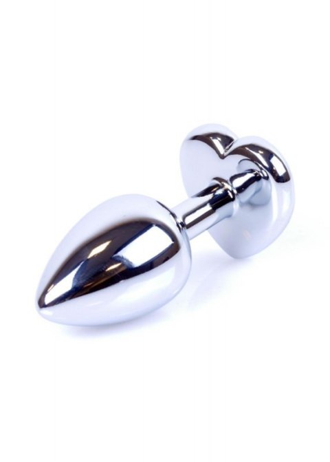 Plug-Jewellery Silver Heart PLUG- Dark Blue Plug-Jewellery Silver Heart PLUG- Dark Blue