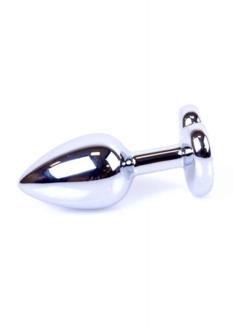 Plug-Jewellery Silver Heart PLUG- Dark Blue Plug-Jewellery Silver Heart PLUG- Dark Blue