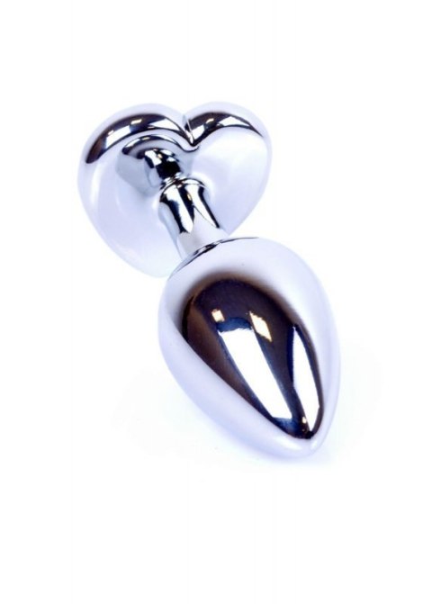 Plug-Jewellery Silver Heart PLUG- Dark Blue Plug-Jewellery Silver Heart PLUG- Dark Blue