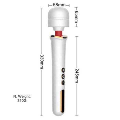 Stymulator-Massager Super Powerful USB Black 10 Function Stymulator-Massager Super Powerful USB Black 10 Function