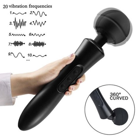 Stymulator-Massager Ultra Powerful -Big USB White 20 Function Stymulator-Massager Ultra Powerful -Big USB White 20 Function