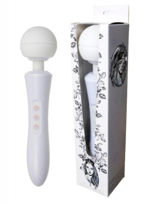 Stymulator-Massager Ultra Powerful -Big USB White 20 Function Stymulator-Massager Ultra Powerful -Big USB White 20 Function
